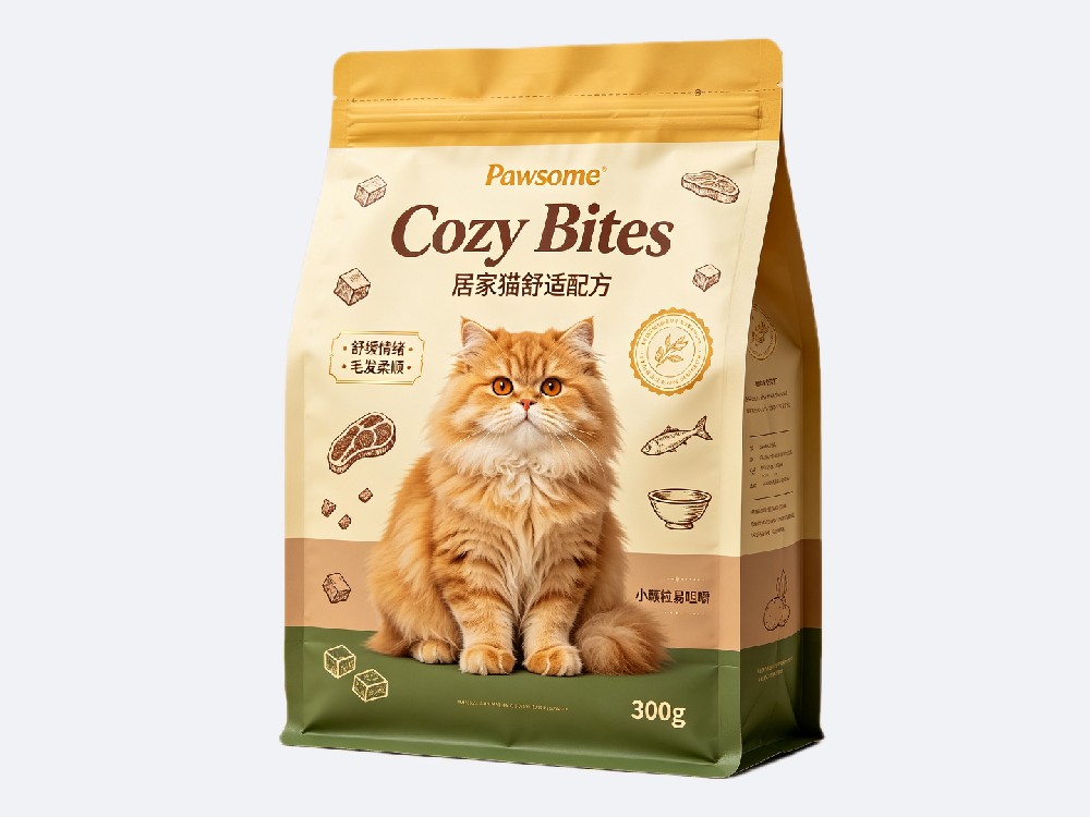 猫粮八边封包装袋